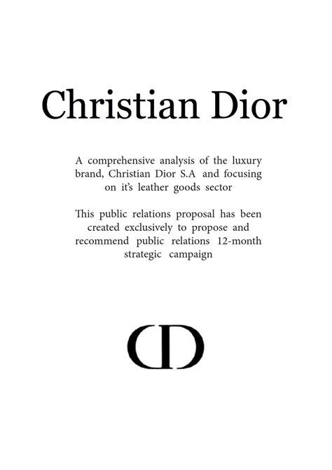 what is dior mission statement|christian dior world view.